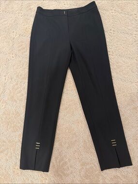 Women’s Black Dress Pants by Calvin Klein with Ankle Slits in size 8